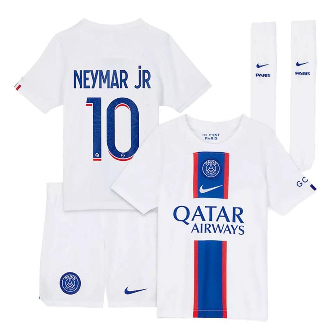 NEYMAR JR #10 PSG Football Mini Kit (Shirt+Shorts+Socks) Third Away 2022/23