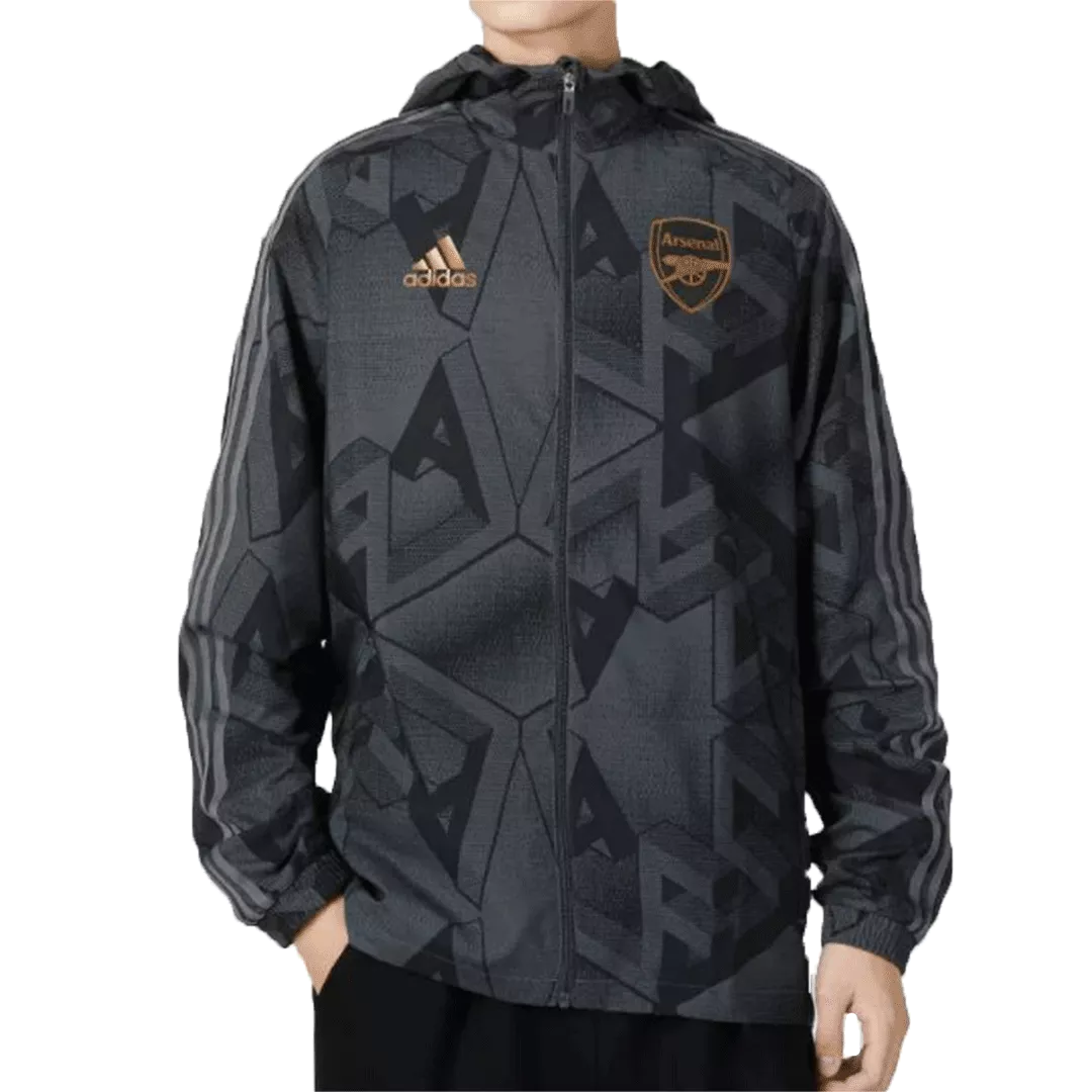 Arsenal Windbreaker Hoodie Jacket 2022/23