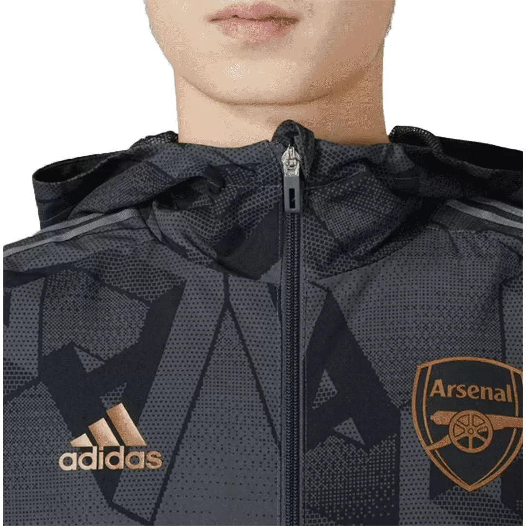Arsenal Windbreaker Hoodie Jacket 2022/23 - bestfootballkits