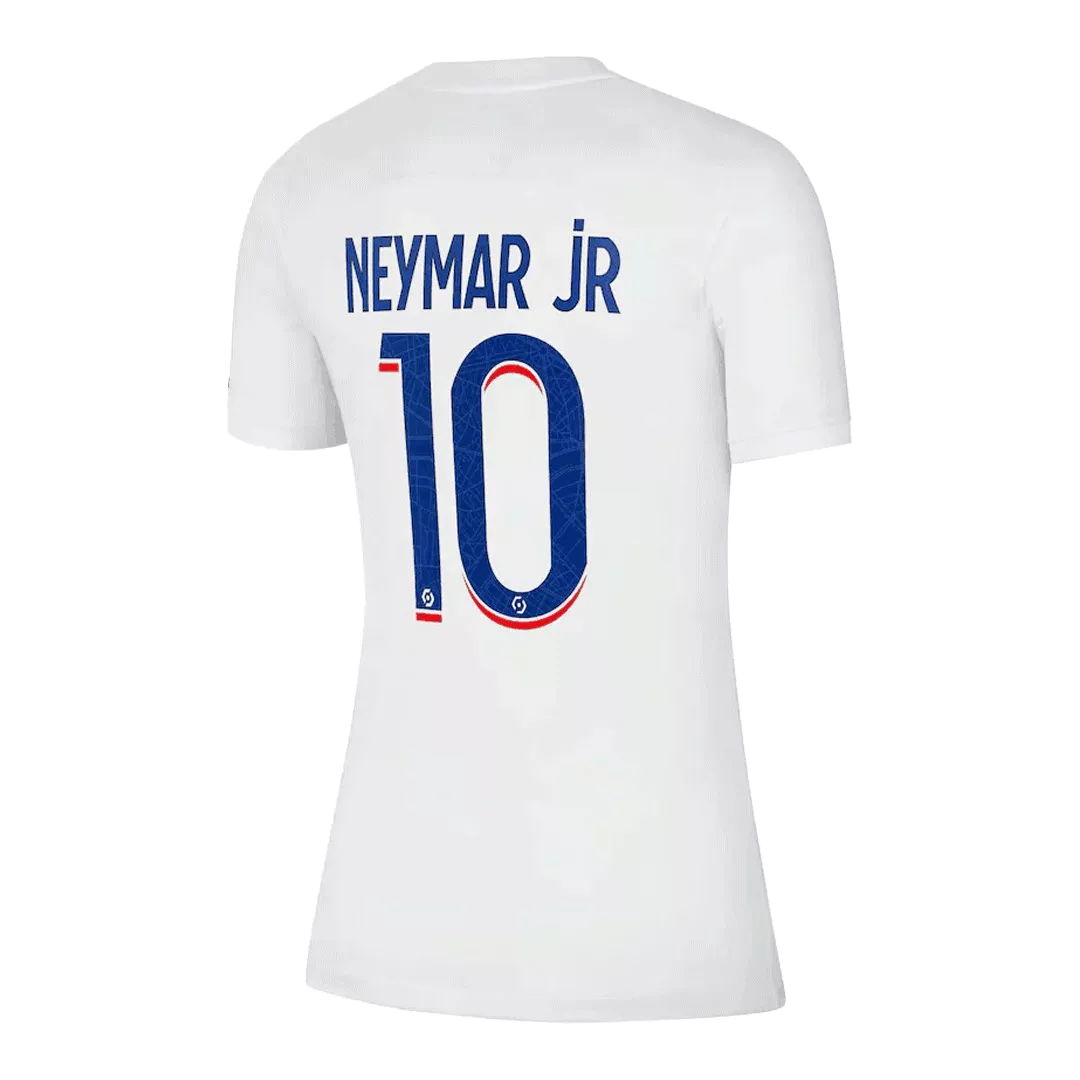 Women's NEYMAR JR #10 PSG Football Shirt Third Away 2022/23