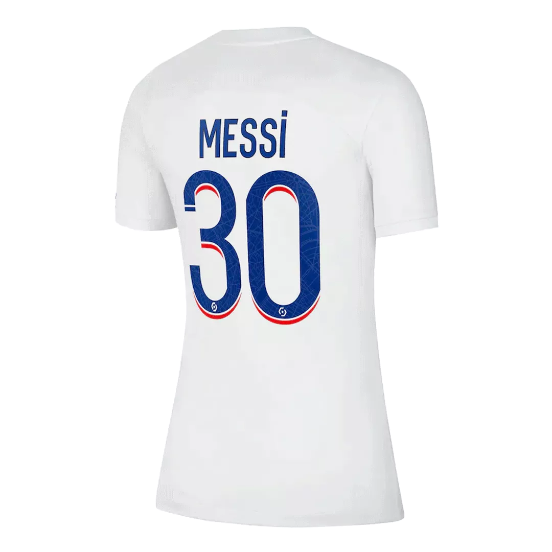 Women's MESSI #30 PSG Football Shirt Third Away 2022/23