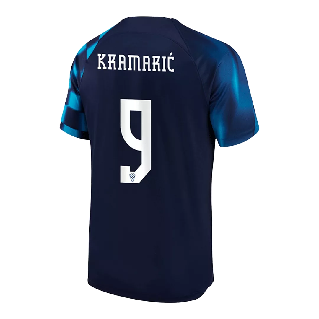 KRAMARIĆ #9 Croatia Football Shirt Away 2022