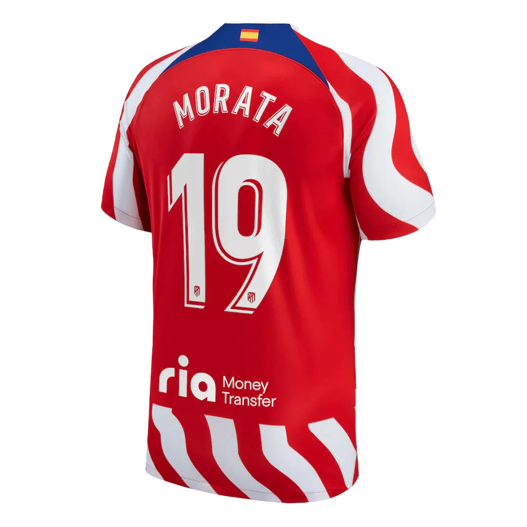 MORATA #19 Atletico Madrid Football Shirt Home 2022/23