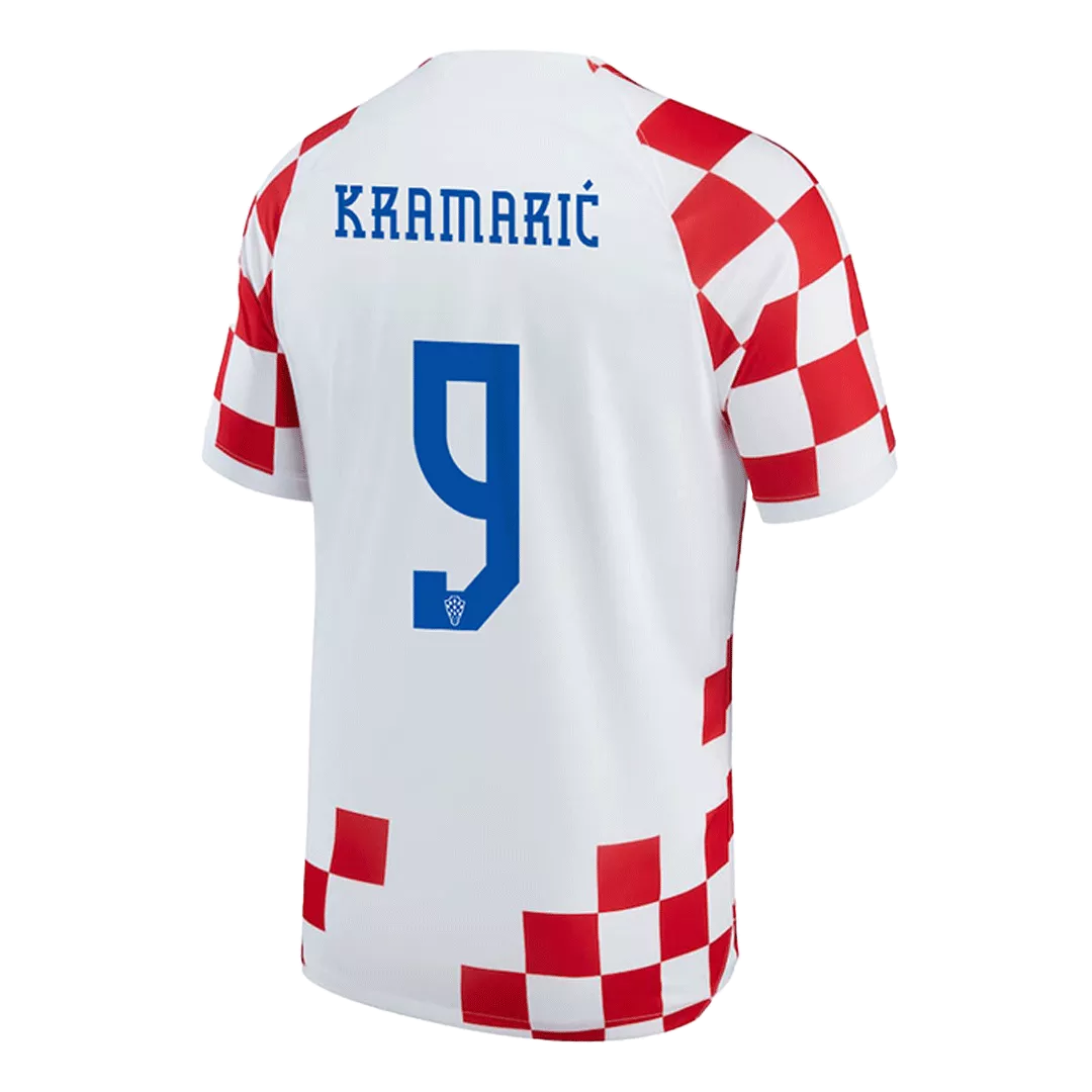 KRAMARIĆ #9 Croatia Football Shirt Home 2022