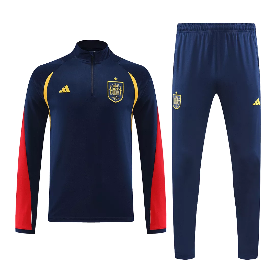 Spain Zipper Sweatshirt Kit(Top+Pants) 2022/23