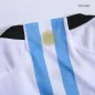 Women's MESSI #10 Argentina Football Shirt Home 2022 - bestfootballkits