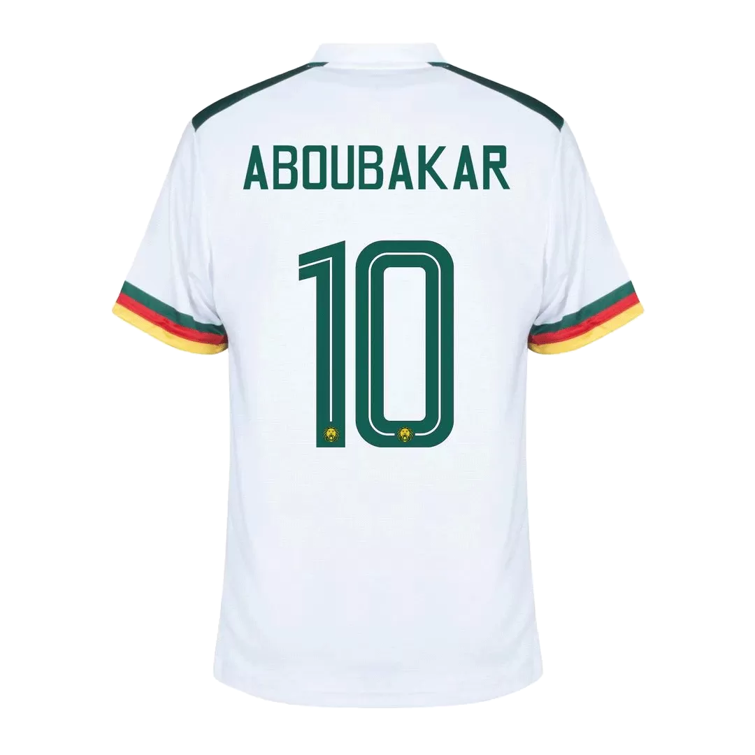 ABOUBAKAR #10 Cameroon Football Shirt Away 2022