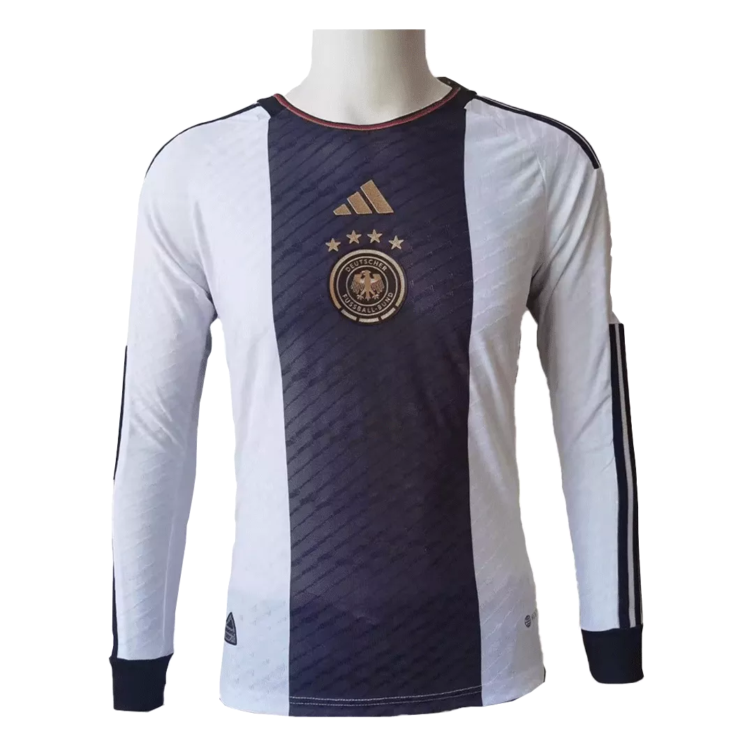 Authentic Germany Long Sleeve Football Shirt Home 2022