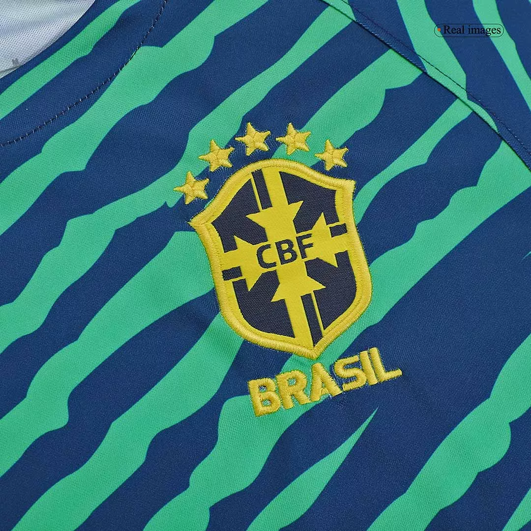 Brazil Football Shirt Pre-Match Training 2022 - bestfootballkits