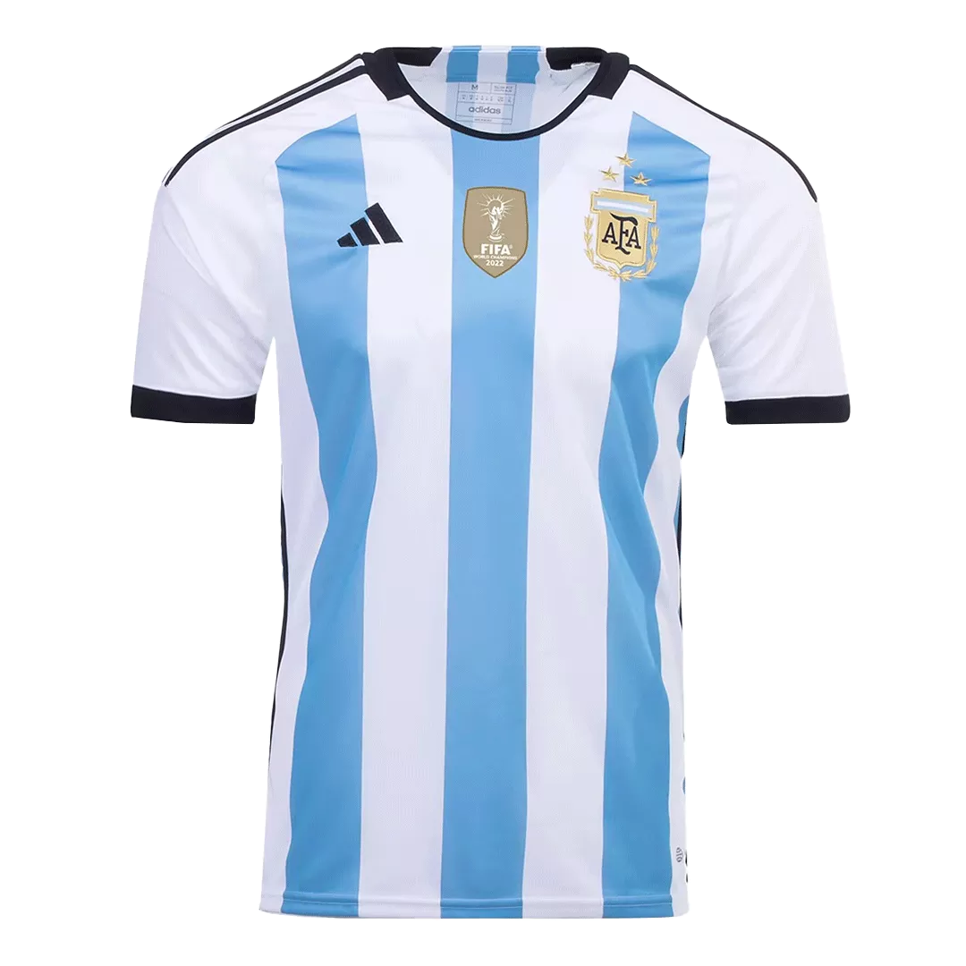 Argentina 3 Stars Football Shirt Home 2022