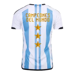 Argentina 3 Stars Football Shirt Home 2022 - bestfootballkits