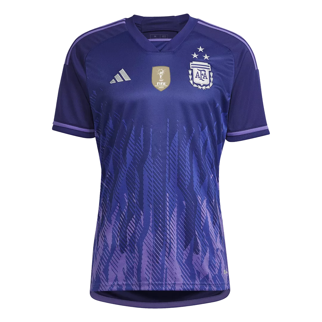 Argentina 3 Stars Football Shirt Away 2022