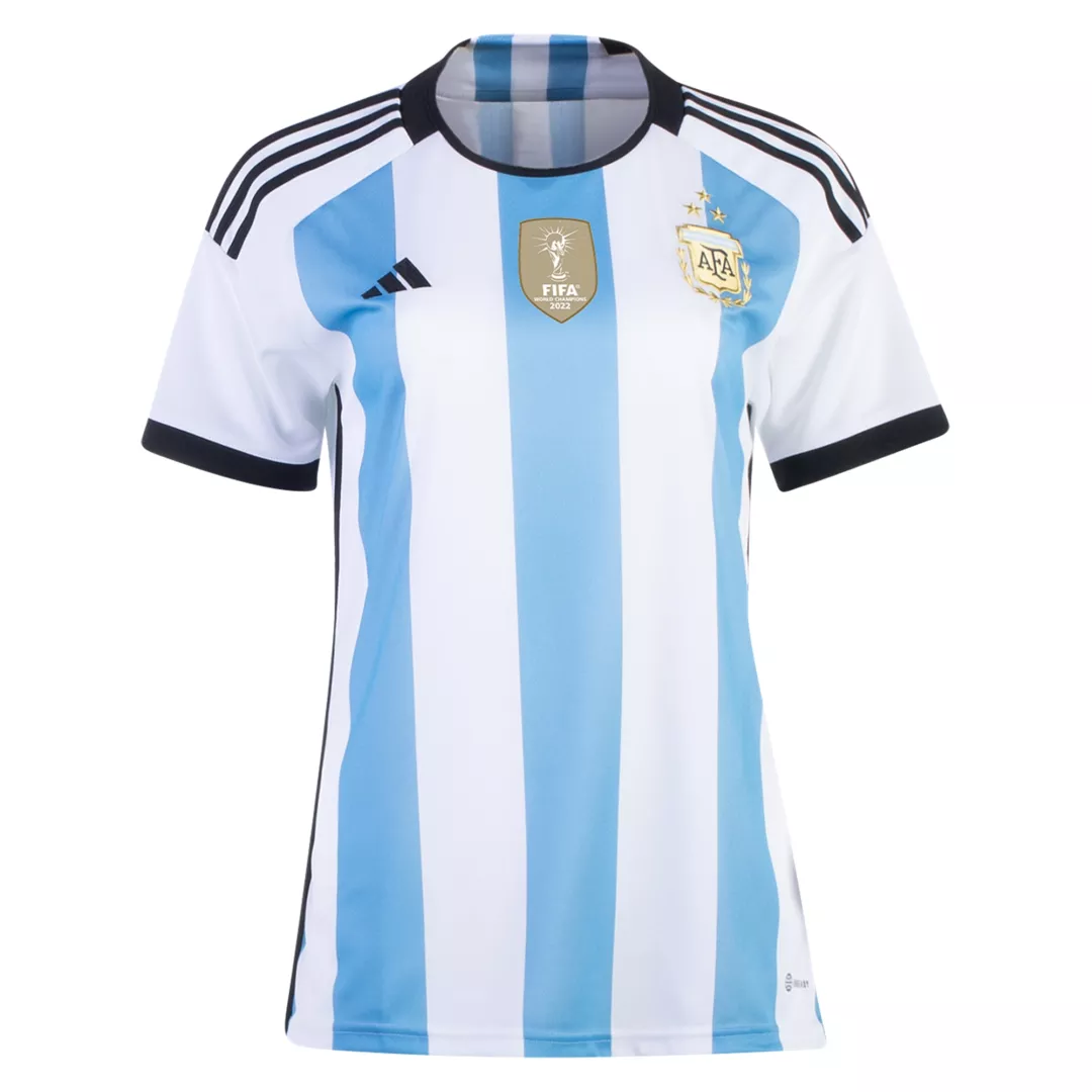 Women's Argentina 3 Stars Football Shirt Home 2022