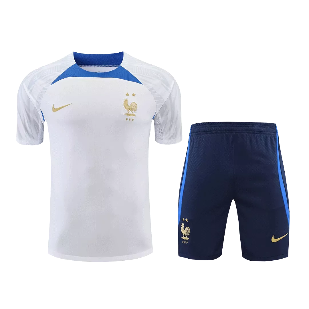 France Football Kit (Shirt+Shorts) Pre-Match 2022