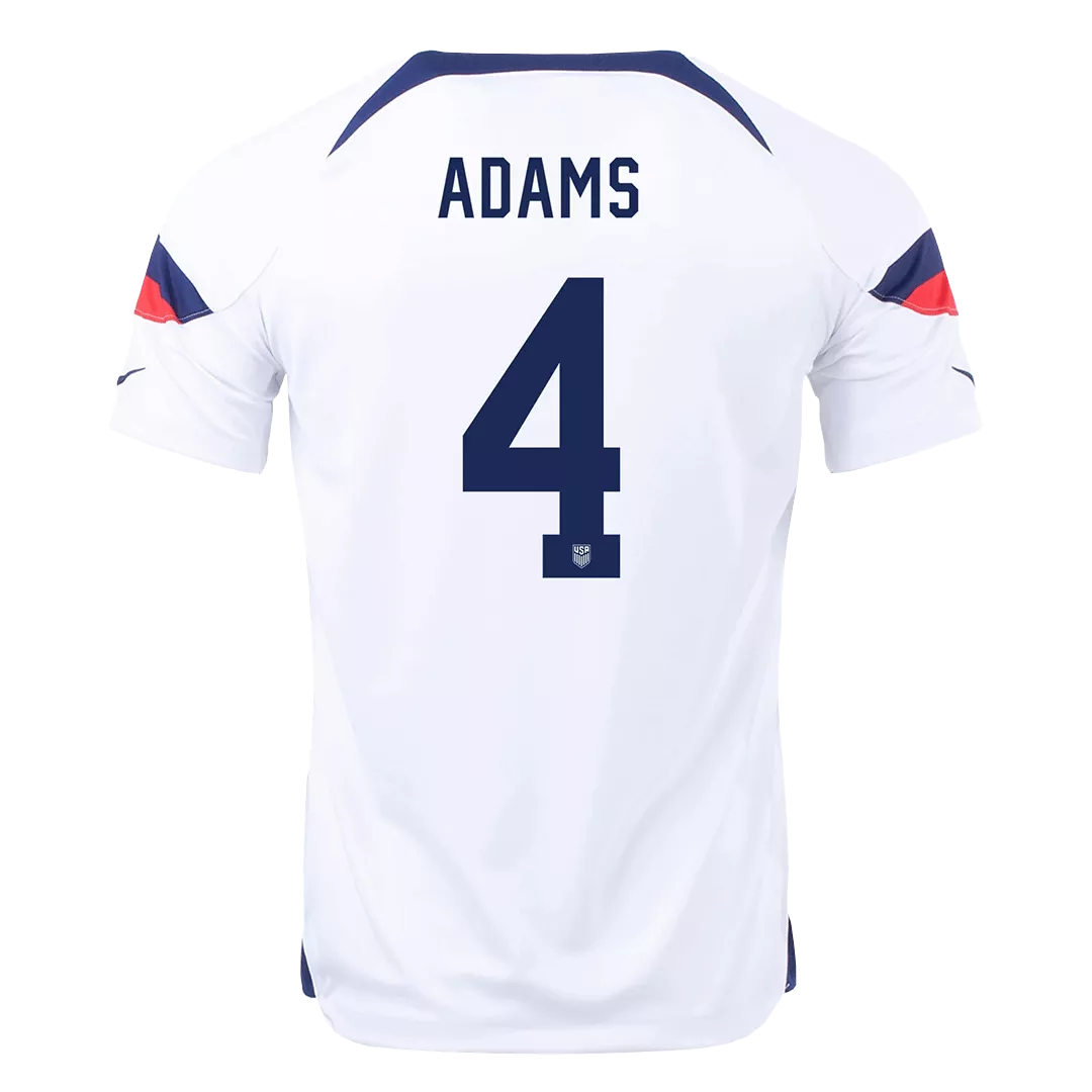 ADAMS #4 USA Football Shirt Home 2022