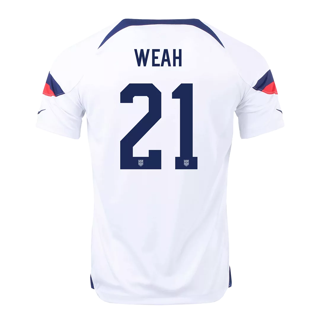 WEAH #21 USA Football Shirt Home 2022