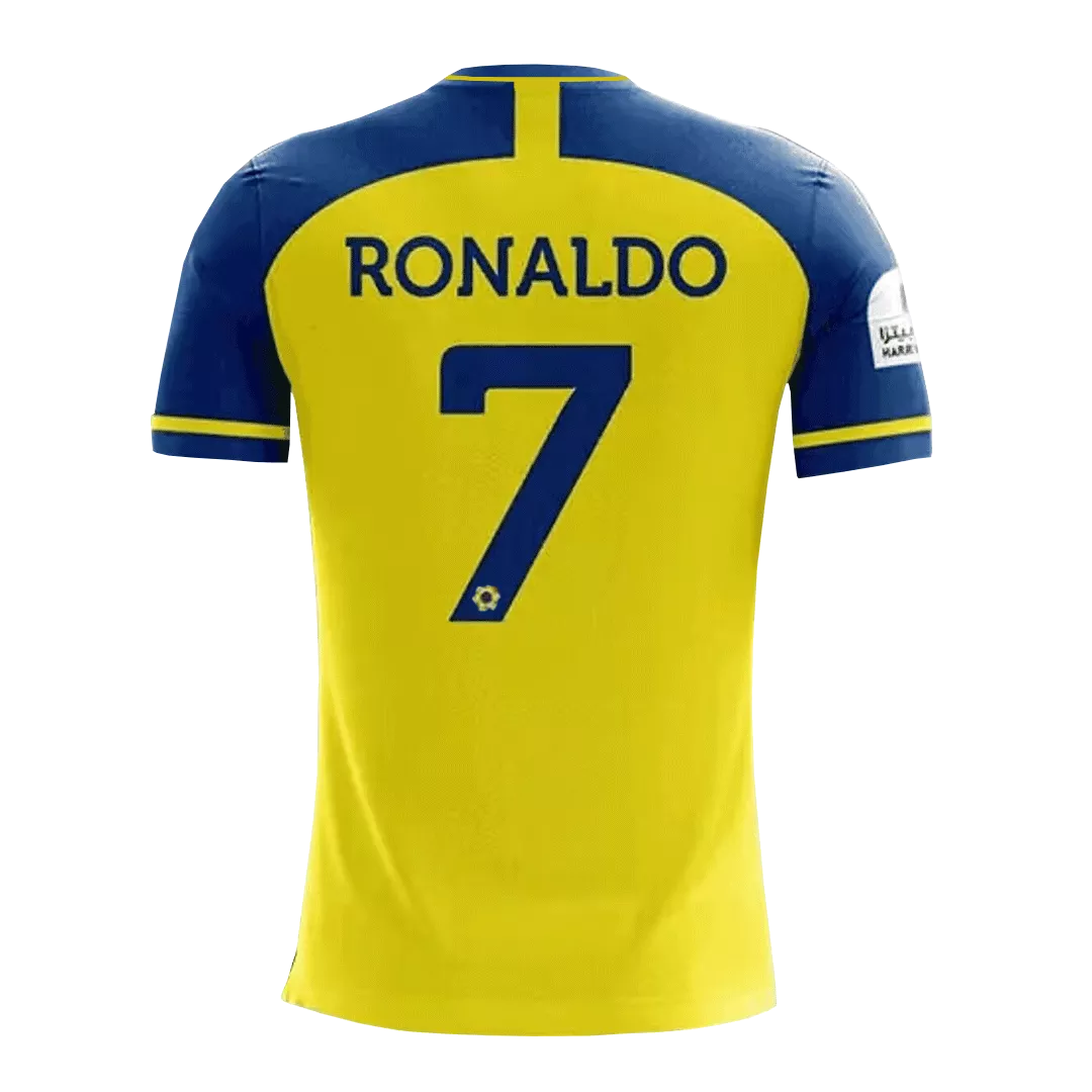 RONALDO #7 Al Nassr Football Shirt Home 2022/23
