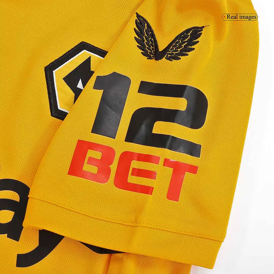 Wolverhampton Wanderers Football Shirt Home 2022/23 - bestfootballkits