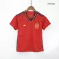 Spain Football Mini Kit (Shirt+Shorts) Home 2022 - bestfootballkits