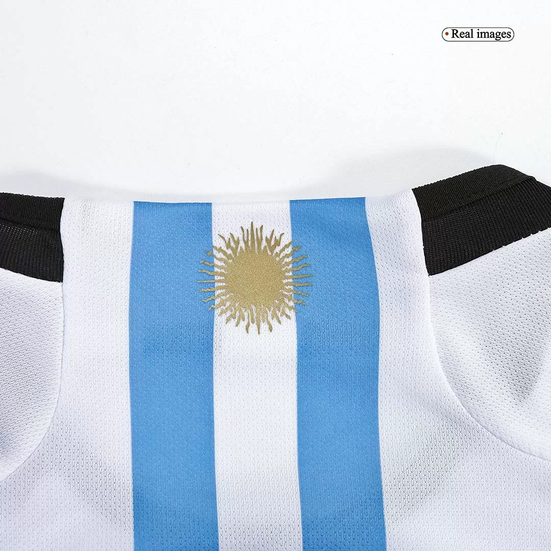 Argentina 3 Stars Football Shirt Home 2022 - bestfootballkits