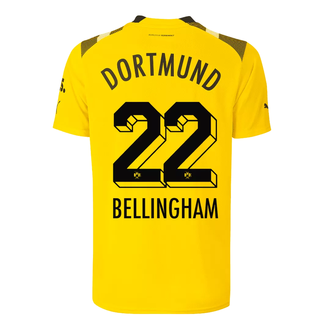 BELLINGHAM #22 Borussia Dortmund Football Shirt Third Away 2022/23