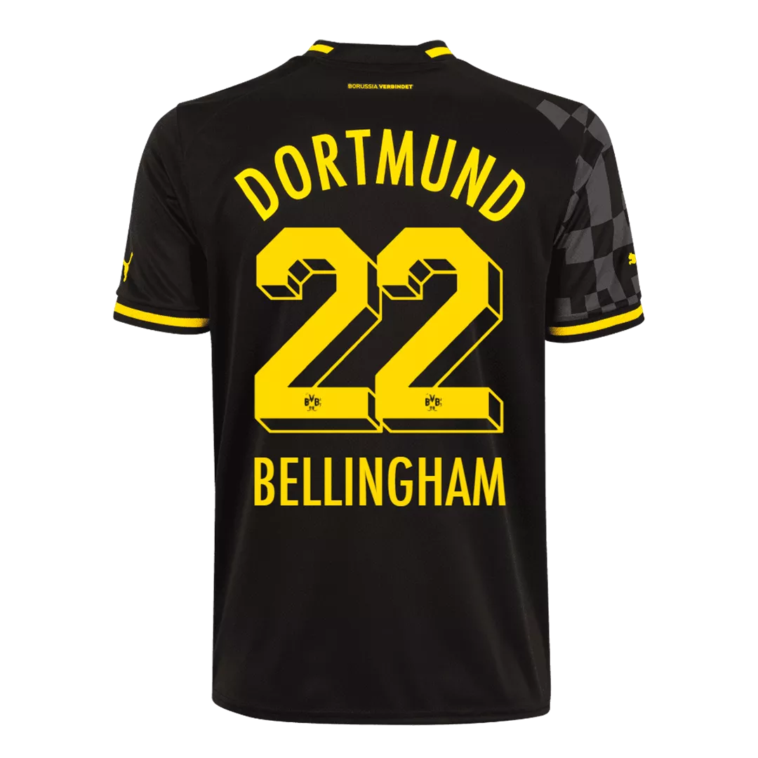 BELLINGHAM #22 Borussia Dortmund Football Shirt Away 2022/23