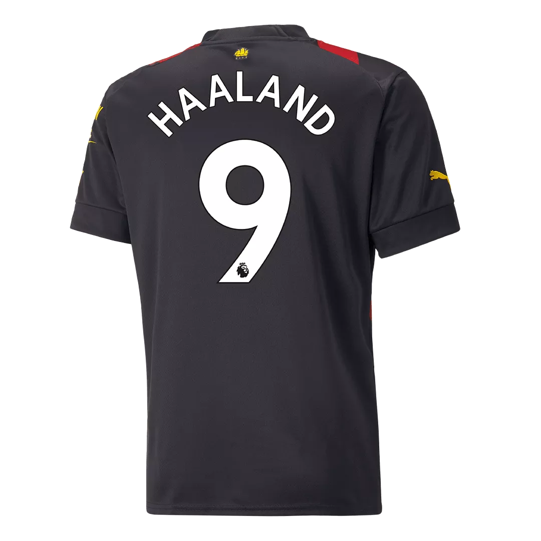 HAALAND #9 Manchester City Football Shirt Away 2022/23