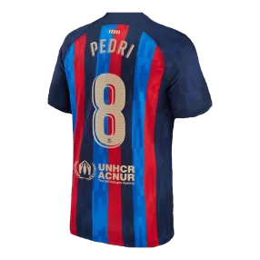 PEDRI #8 Barcelona Football Shirt Home 2022/23 - bestfootballkits