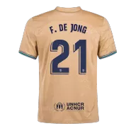 F. DE JONG #21 Barcelona Football Shirt Away 2022/23 - bestfootballkits