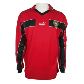Morocco Long Sleeve Football Shirt Third Away 1998 - bestfootballkits