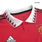 Authentic Manchester United Long Sleeve Football Shirt Home 2022/23 - bestfootballkits