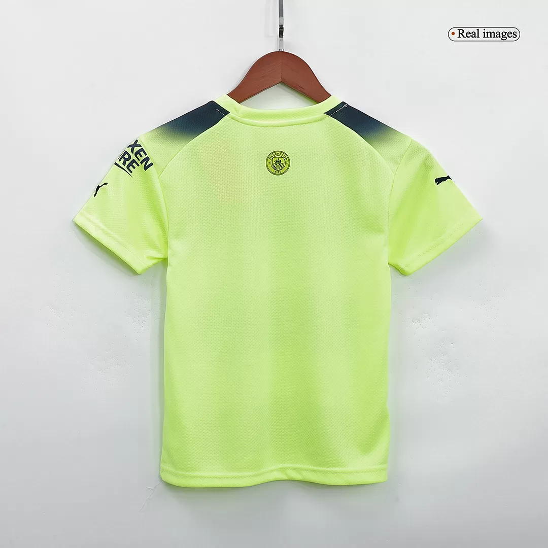 Manchester City Football Mini Kit (Shirt+Shorts) Third Away 2022/23 - bestfootballkits