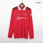 Manchester United Long Sleeve Football Shirt Home 2022/23 - bestfootballkits