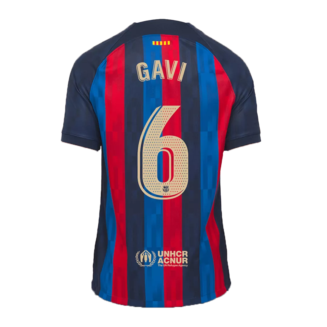 GAVI #6 Barcelona Football Shirt Home 2022/23