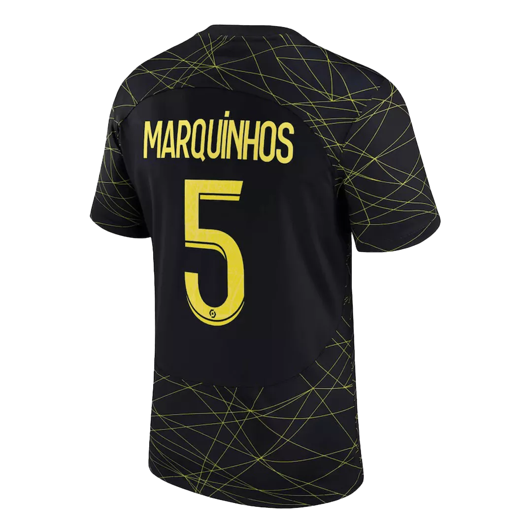 MARQUINHOS #5 PSG Football Shirt Fourth Away 2022/23