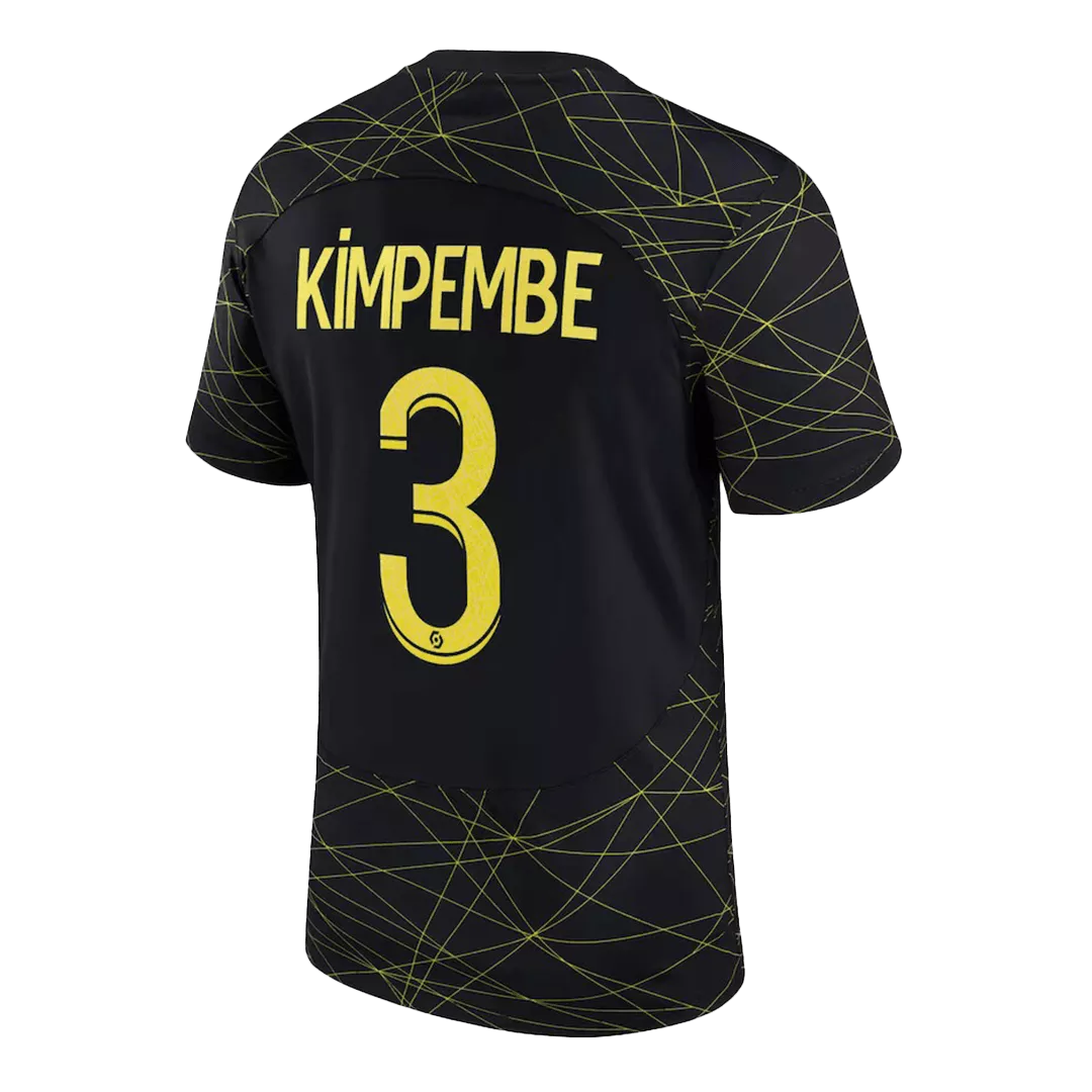 KIMPEMBE #3 PSG Football Shirt Fourth Away 2022/23
