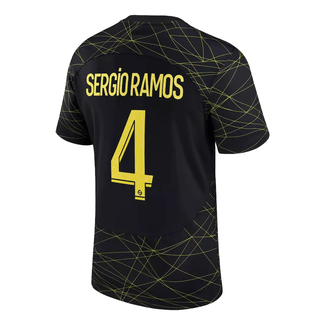 SERGIO RAMOS #4 PSG Football Shirt Fourth Away 2022/23
