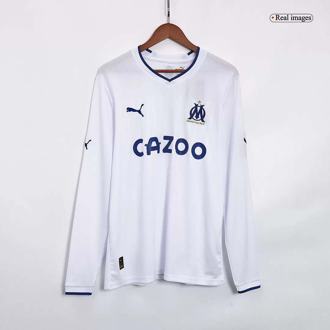 Marseille Long Sleeve Football Shirt Home 2022/23 - bestfootballkits