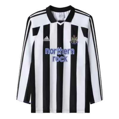 Newcastle United Classic Football Shirt Home Long Sleeve 2003/04 - bestfootballkits