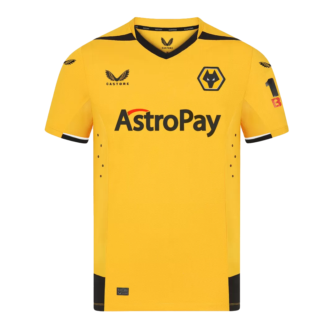 Authentic Wolverhampton Wanderers Football Shirt Home 2022/23