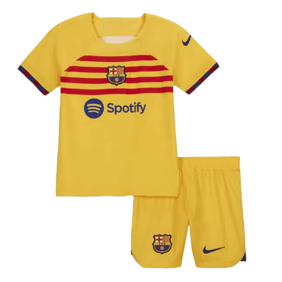Barcelona Football Mini Kit (Shirt+Shorts) Fourth Away 2022/23