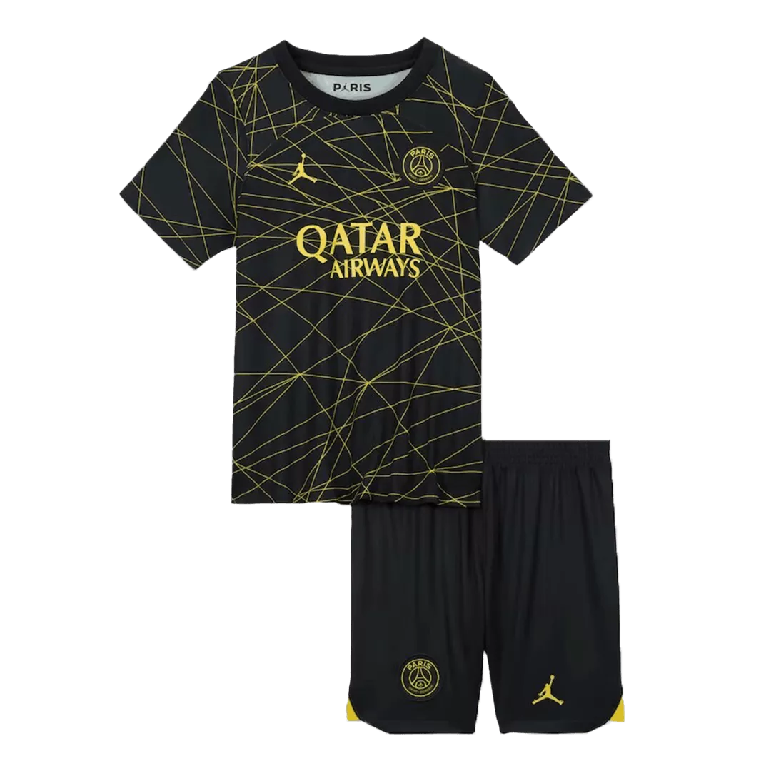 PSG Football Mini Kit (Shirt+Shorts) Fourth Away 2022/23