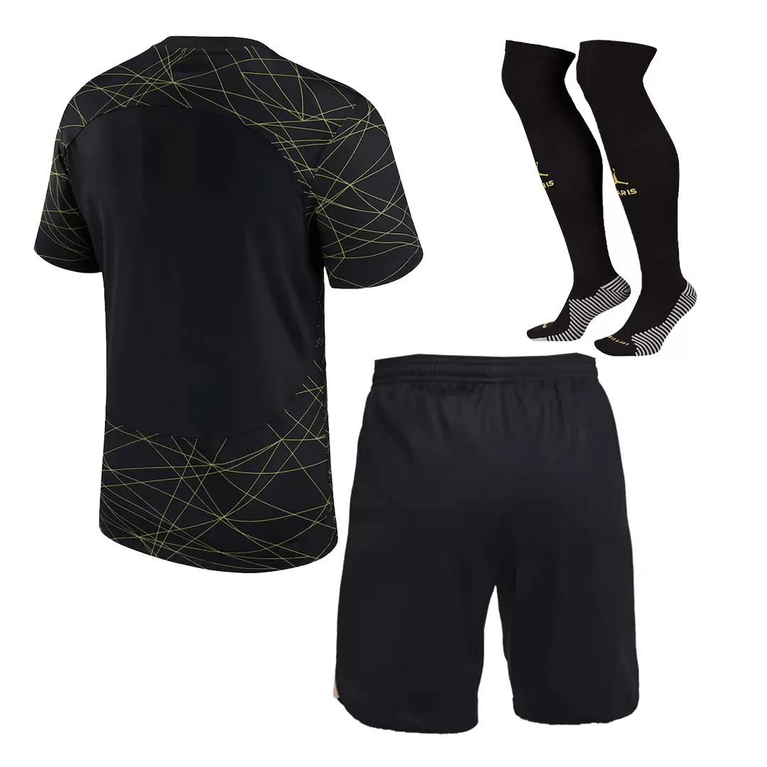 PSG Football Kit (Shirt+Shorts+Socks) Fourth Away 2022/23 - bestfootballkits