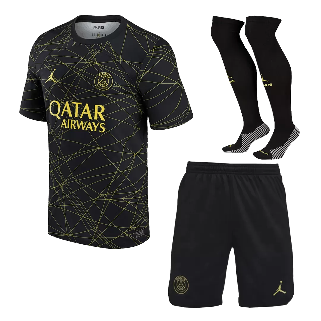 PSG Football Kit (Shirt+Shorts+Socks) Fourth Away 2022/23