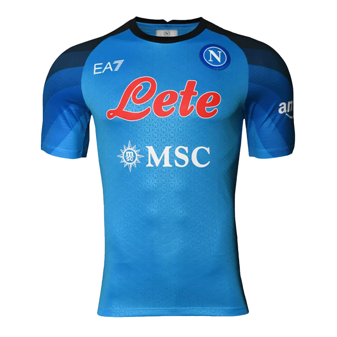 Authentic Napoli Football Shirt Home 2022/23