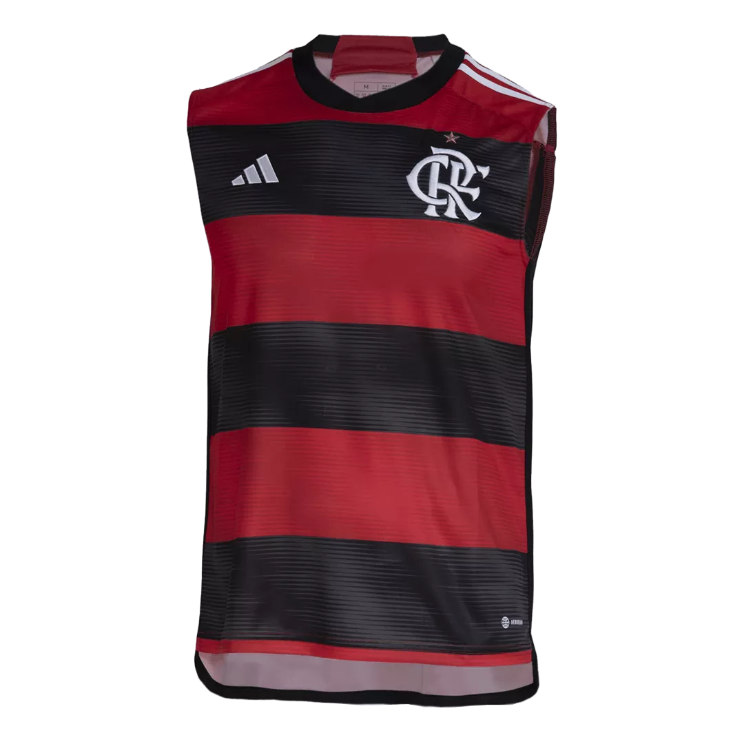 CR Flamengo Vest - Red&Black Training Shirts 2023/24