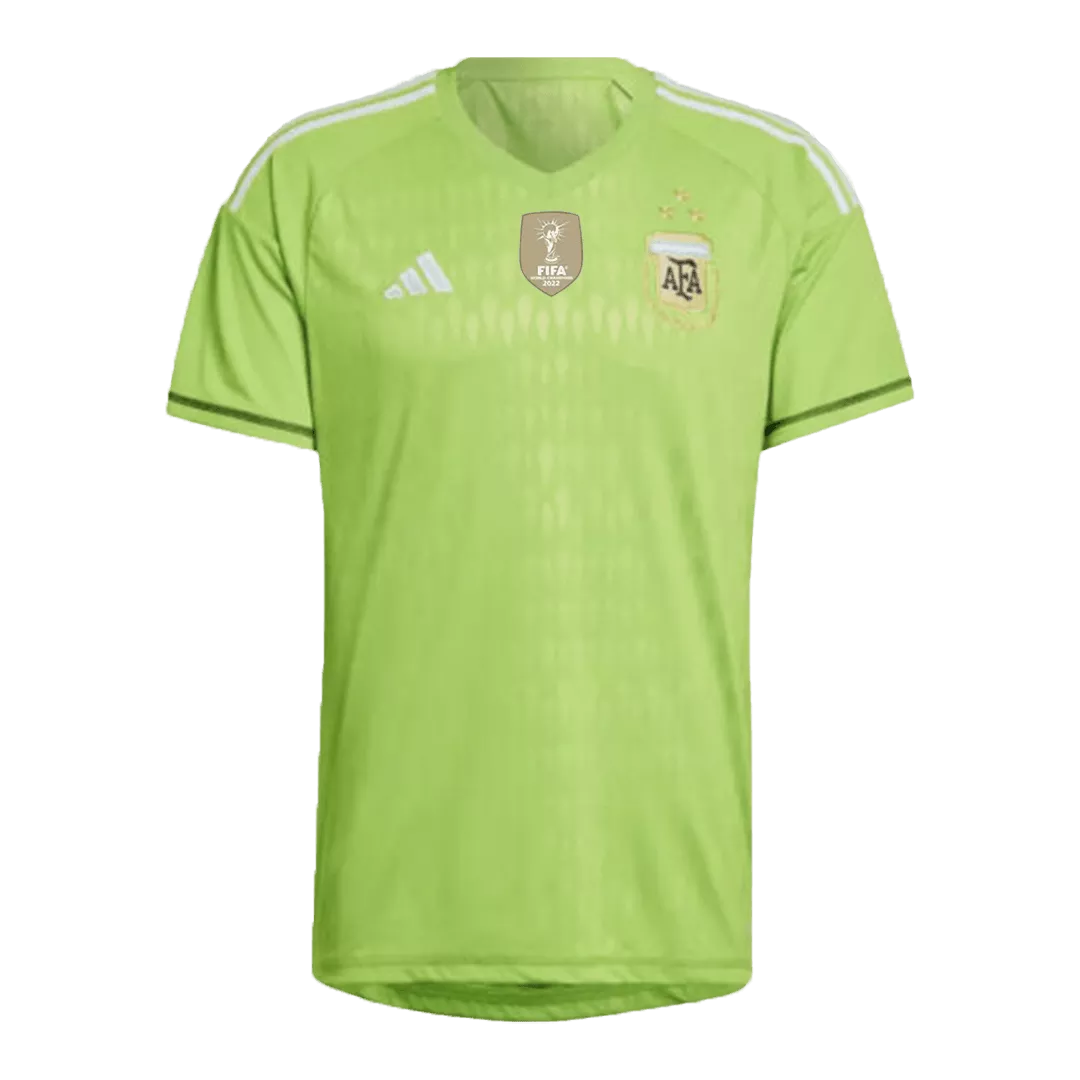 Argentina 3 Stars Football Shirt Goalkeeper 2022