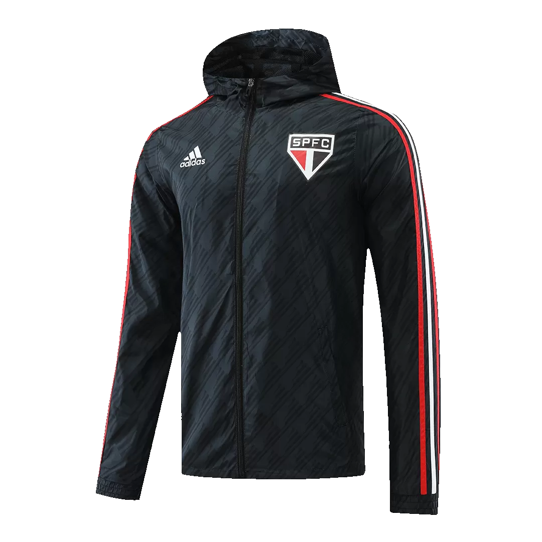 Sao Paulo FC Windbreaker Hoodie Jacket 2022/23 - bestfootballkits