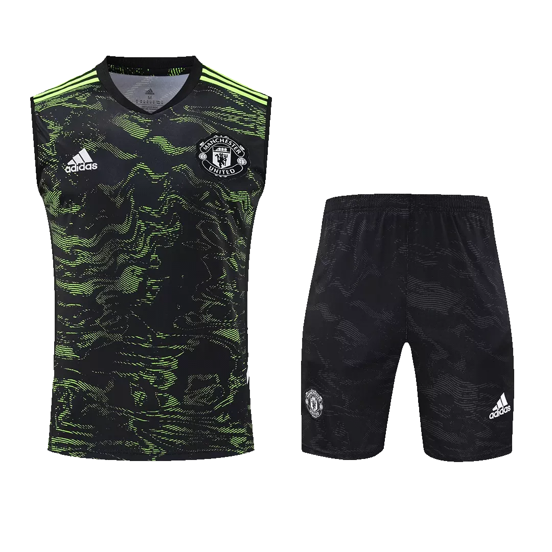Manchester United Sleeveless Training Kit (Top+Shorts) 2022/23