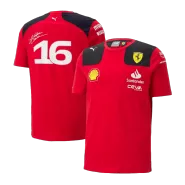 Scuderia Ferrari  F1 Racing Team Charles Leclerc #16 T-Shirt 2023 - bestfootballkits